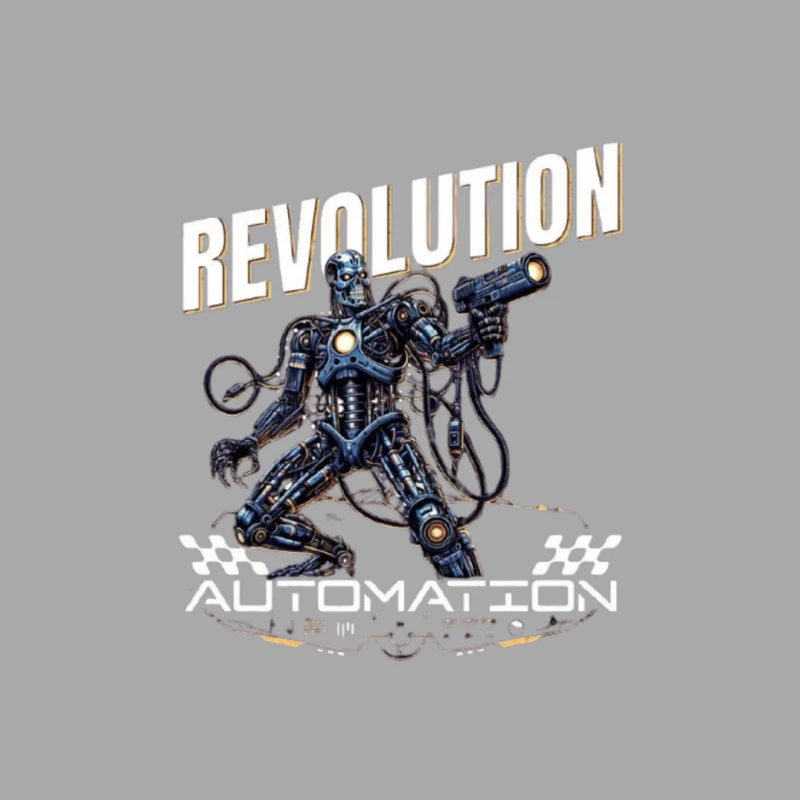 Combat Robot Revolution Sci-Fi Art Female Pullover Hoodie