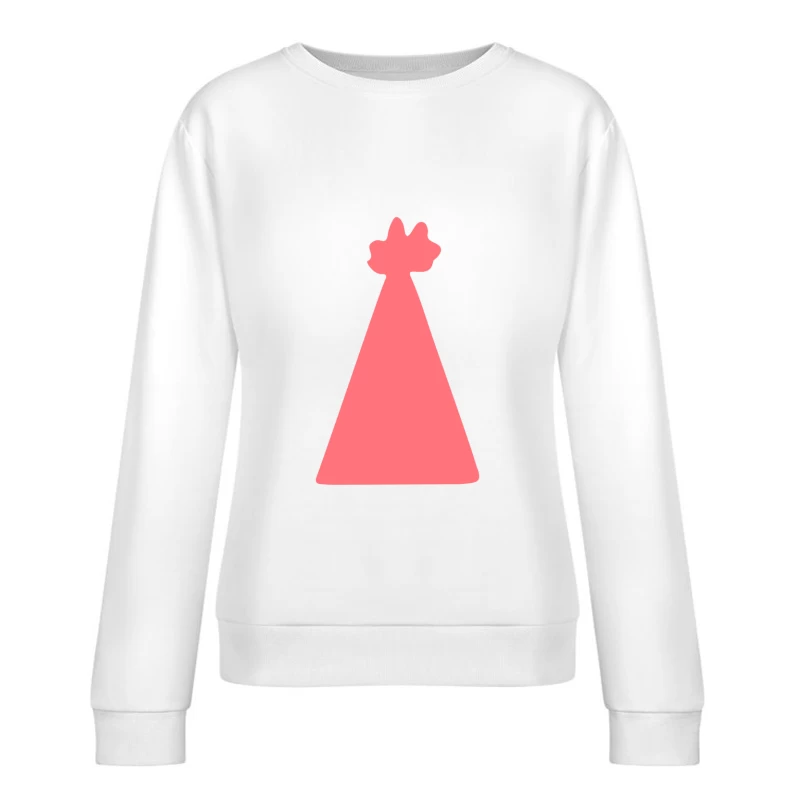 Icône de robe élégante en silhouette Femme Sweat-shirt à enfiler