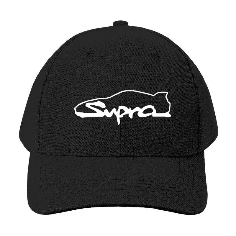 Toyota Supra Logo Minimalist Outline Design Baseball Cap