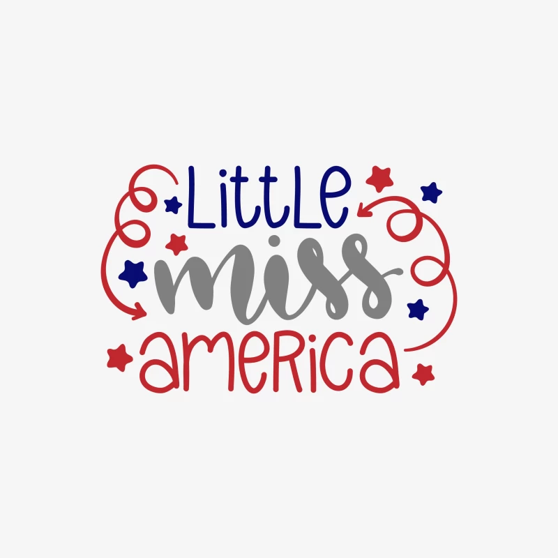 Petit Miss America - Conception patriotique étoilée Homme Sweat-shirt à enfiler