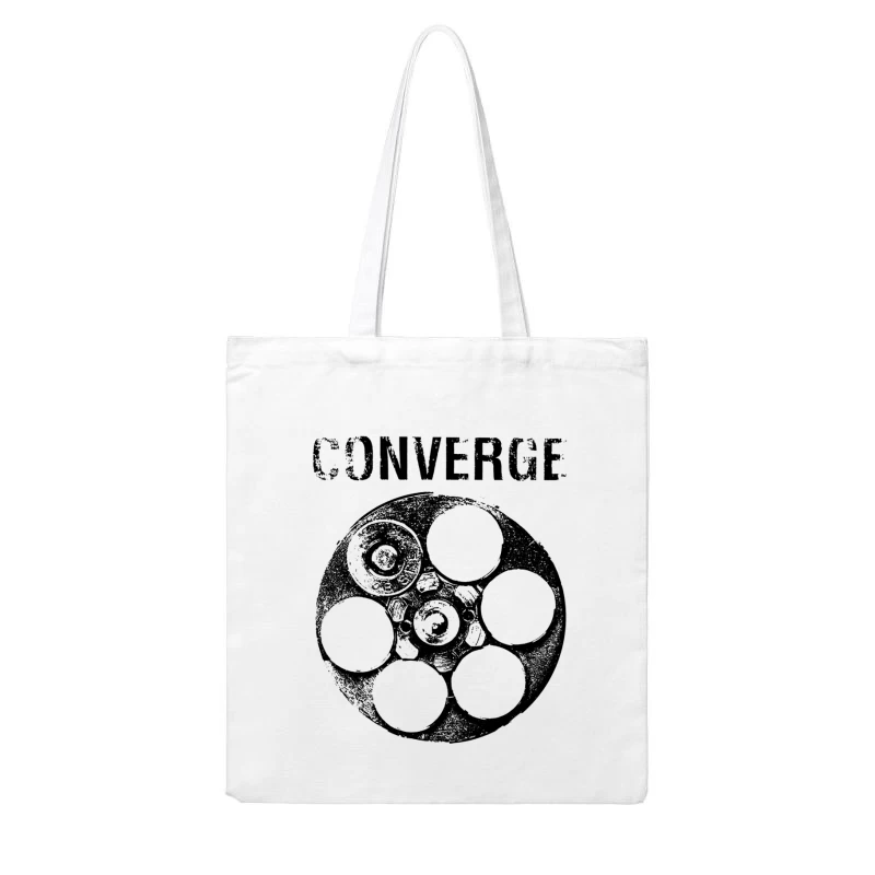 Converge Bullet Cotton Tote Bag