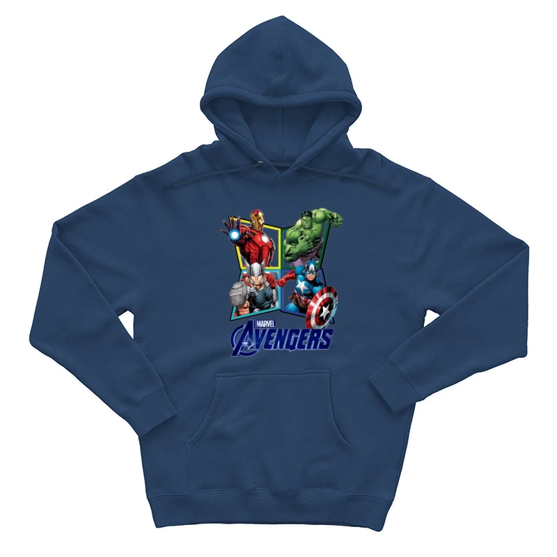 Marvel Avengers Comic Characters Male Pullover Hoodie