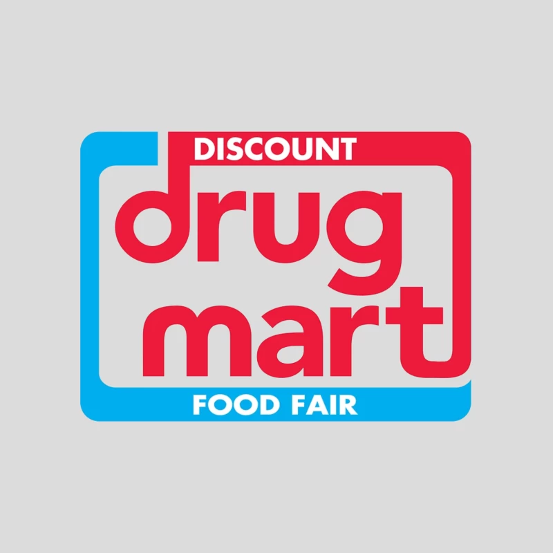 Discount Drug Mart Food Fair Vintage Retail Logo Baseball Cap