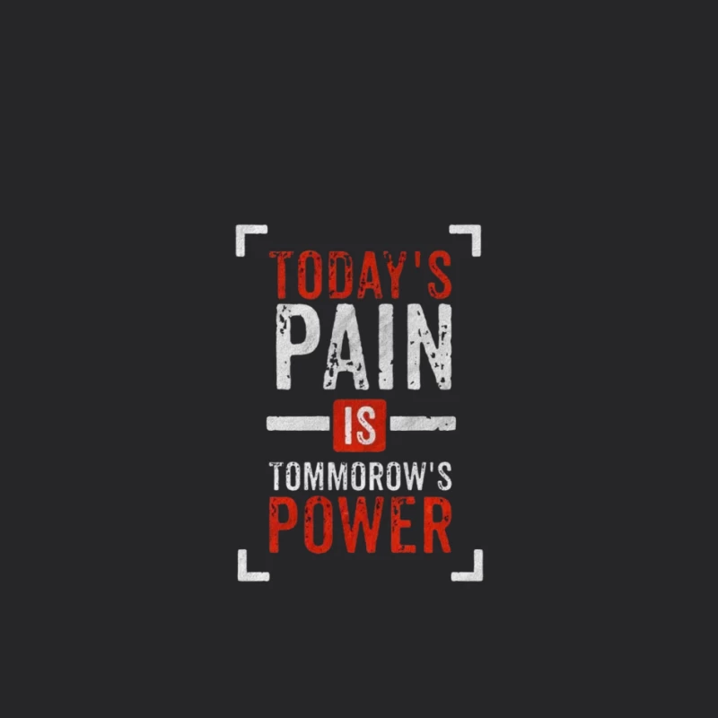 Inspirational Quote on Pain and Power Pin