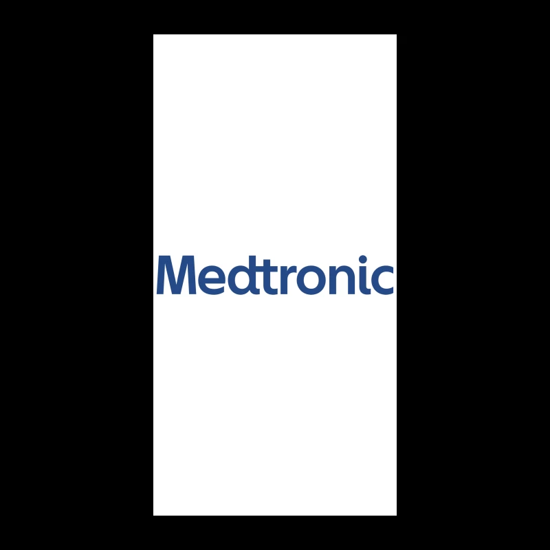 Medtronic Corporate Healthcare Technology Logo iPhone Case