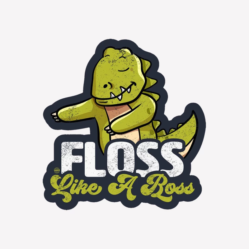 Dinosaurier tanzt den Floss Herren T-Shirt