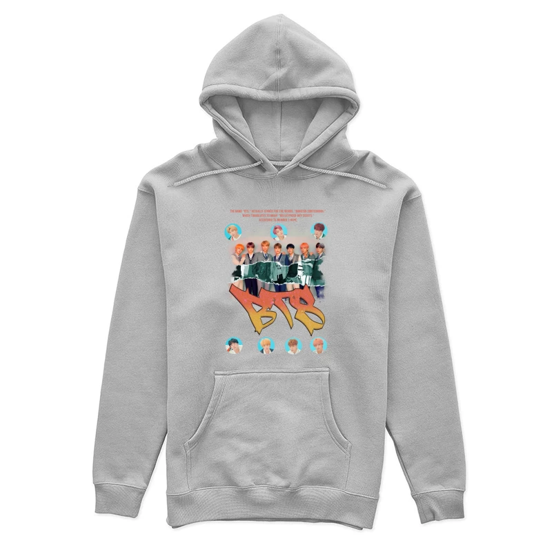 BTS: The Iconic K-Pop Boy Band Female Pullover Hoodie