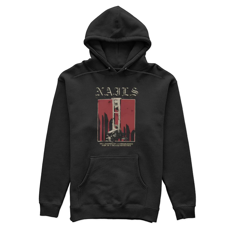 Nails Female Pullover Hoodie