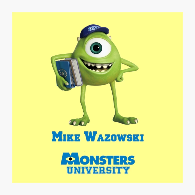 Mike Wazowski from Monsters University: Iconic Pixar Animated Character Pin