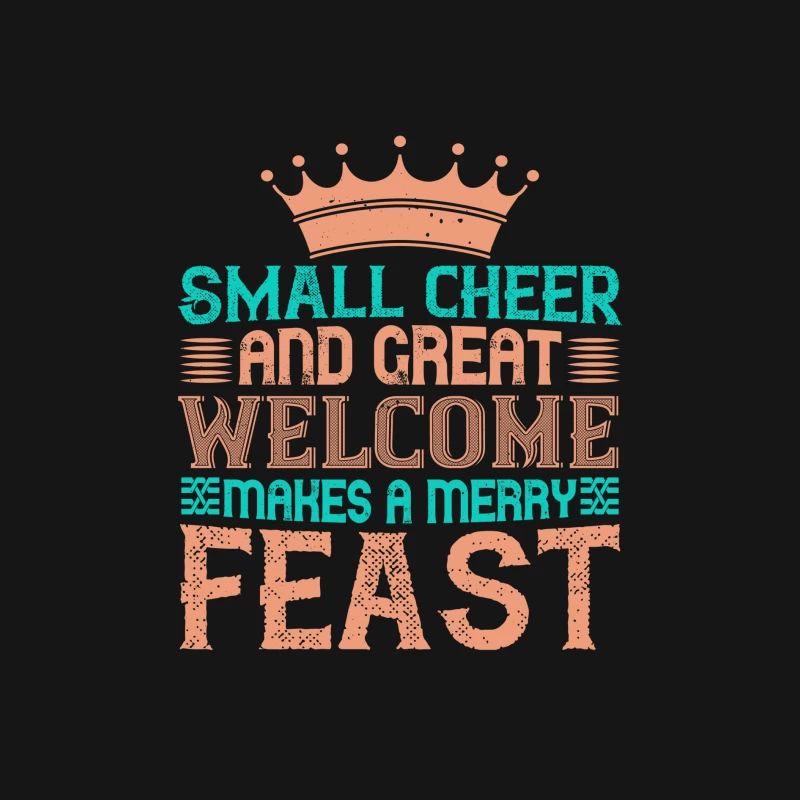 Citation inspirante pour un festin joyeux Homme Manches Longues T-Shirt