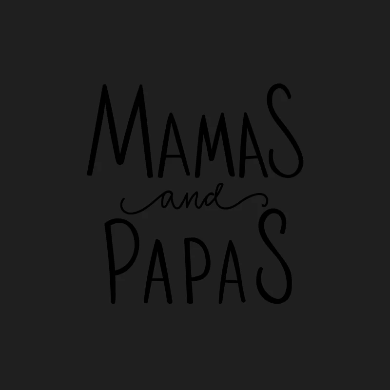 Logo Mamas and Papas en noir Homme Débardeur