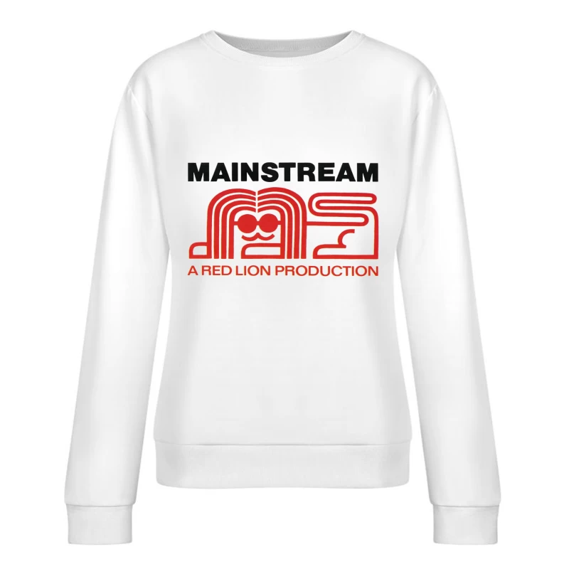 Mainstream Records and Tapes Female Pullover Sweatshirt