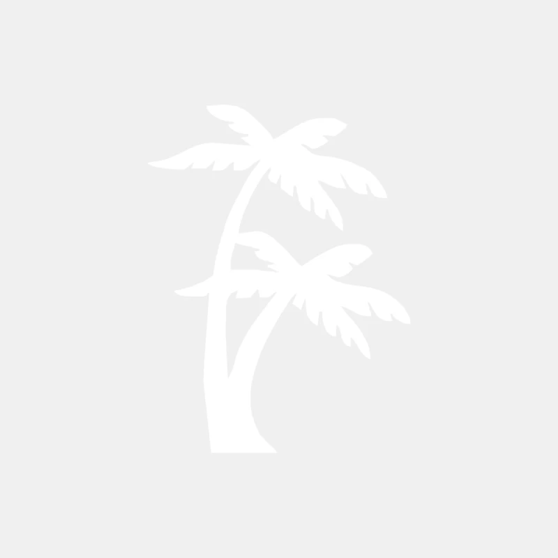 Palm Tree Sticker Vinyl Decal Tropical Island Beach Ocean Wall Car Window Male Tank Top