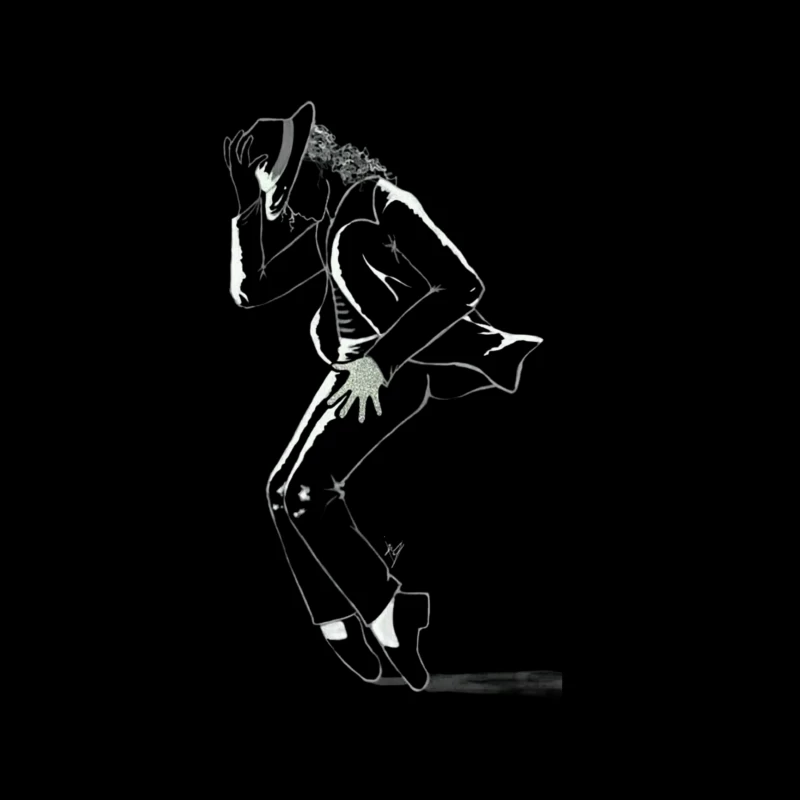Dynamic Dance Silhouette iPhone Case