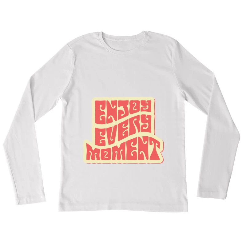 Inspirierendes Zitat in Retro-Stil Damen Langarm T-Shirt
