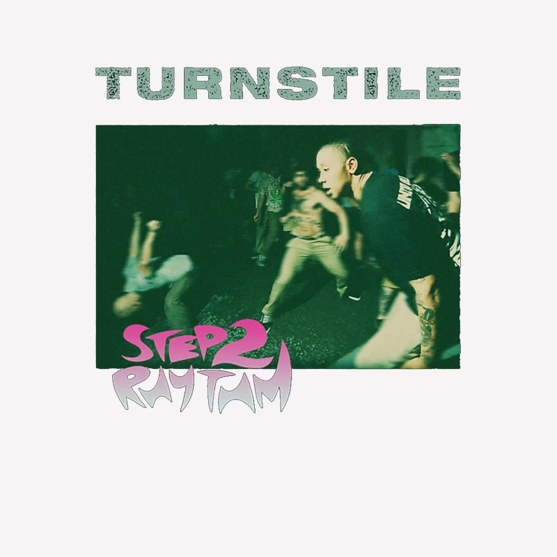 Turnstile - Step 2 Rhythm Album Cover Male T-Shirt