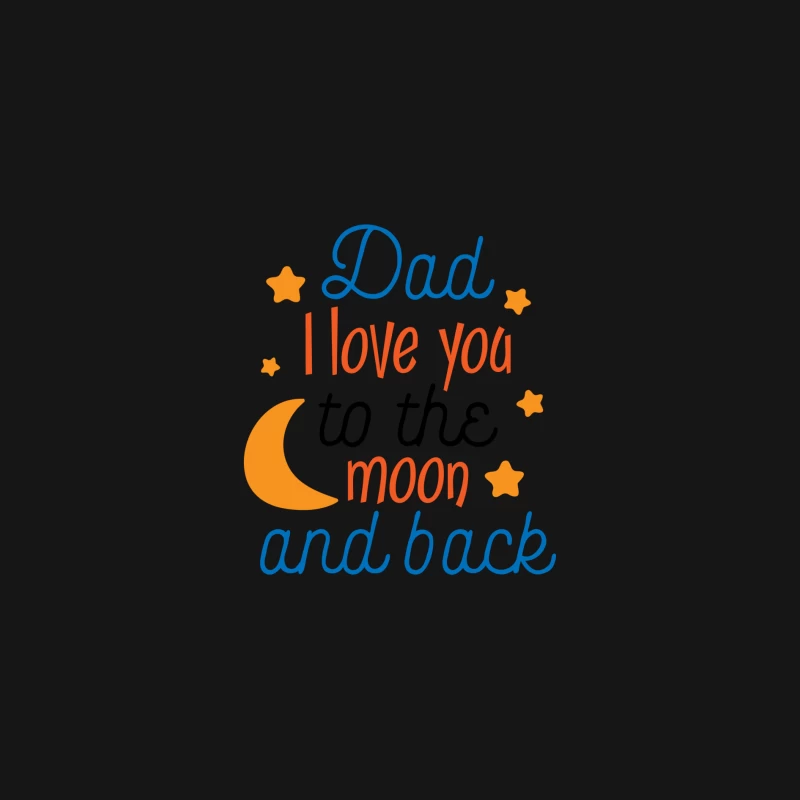 Message d'amour pour papa Homme Manches Longues T-Shirt