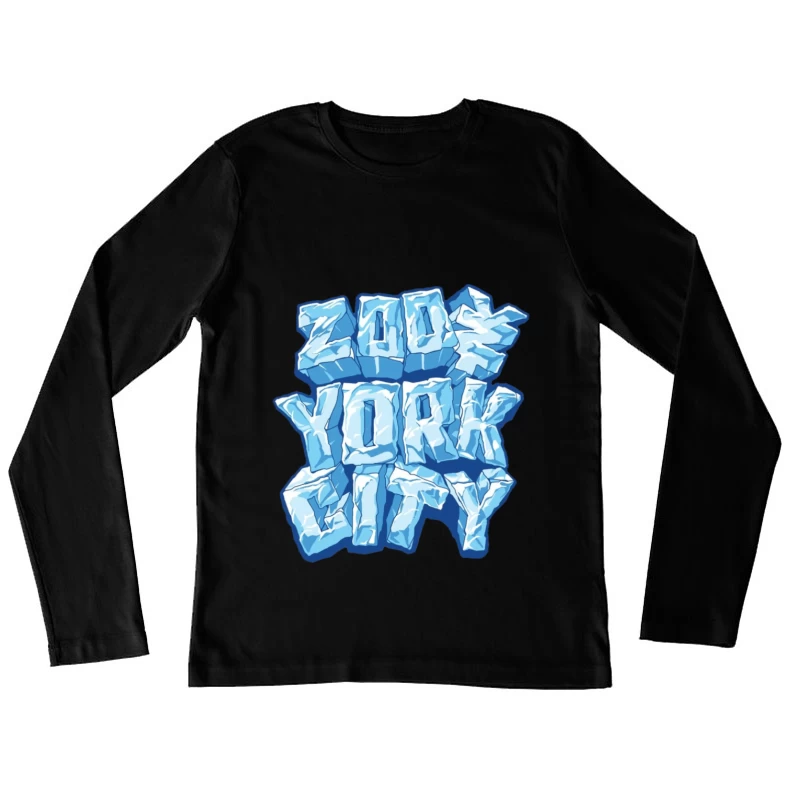 Zoo York City Eiskunst-Design Damen Langarm T-Shirt
