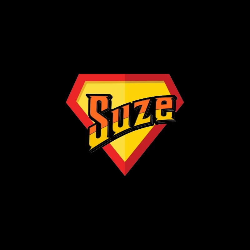 Suze Drink Logo in Superman Shield Style Travel Mug