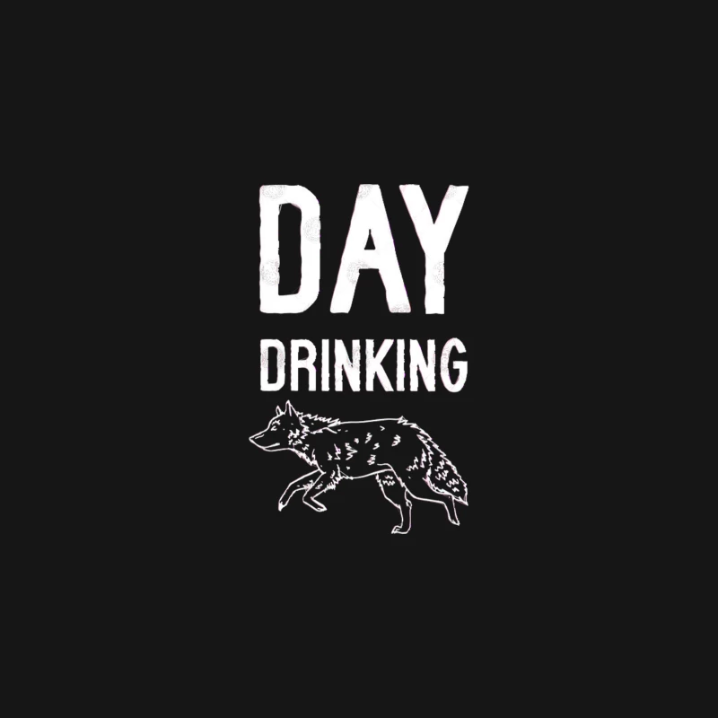 Day Drinking - Booze Lover Design Desk Mat