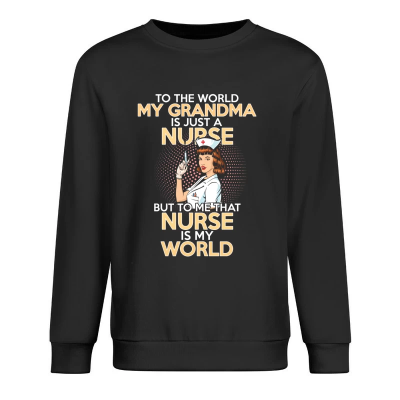 Hommage à une grand-mère infirmière Homme Sweat-shirt à enfiler