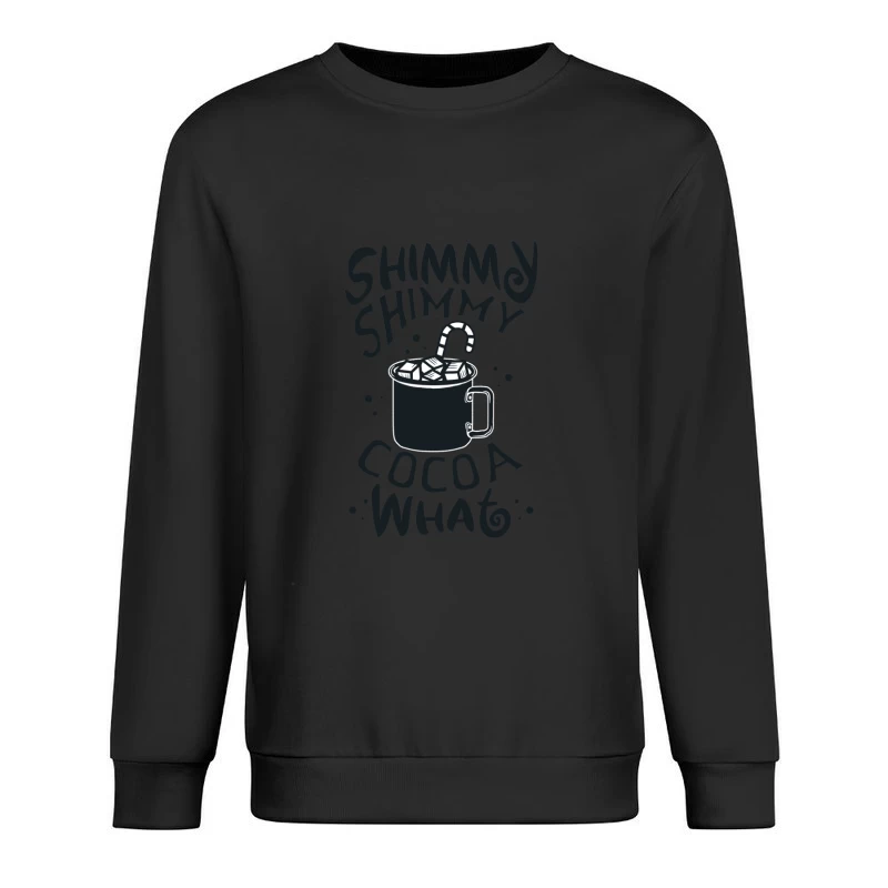 Boisson chaude avec marshmallows Homme Sweat-shirt à enfiler