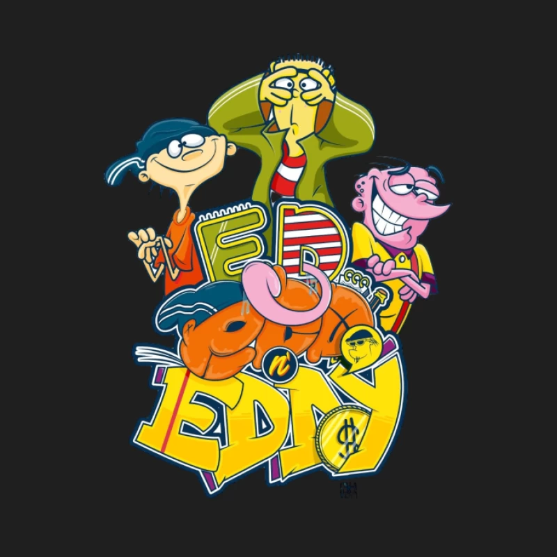 Personnages de bande dessinée Ed, Edd et Eddy Homme Débardeur