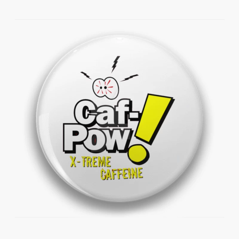 Vintage TV Caf Pow Pin