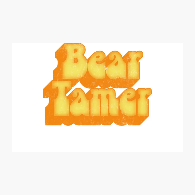 Bear Tamer  Retro Style Gay Bear Design Travel Mug