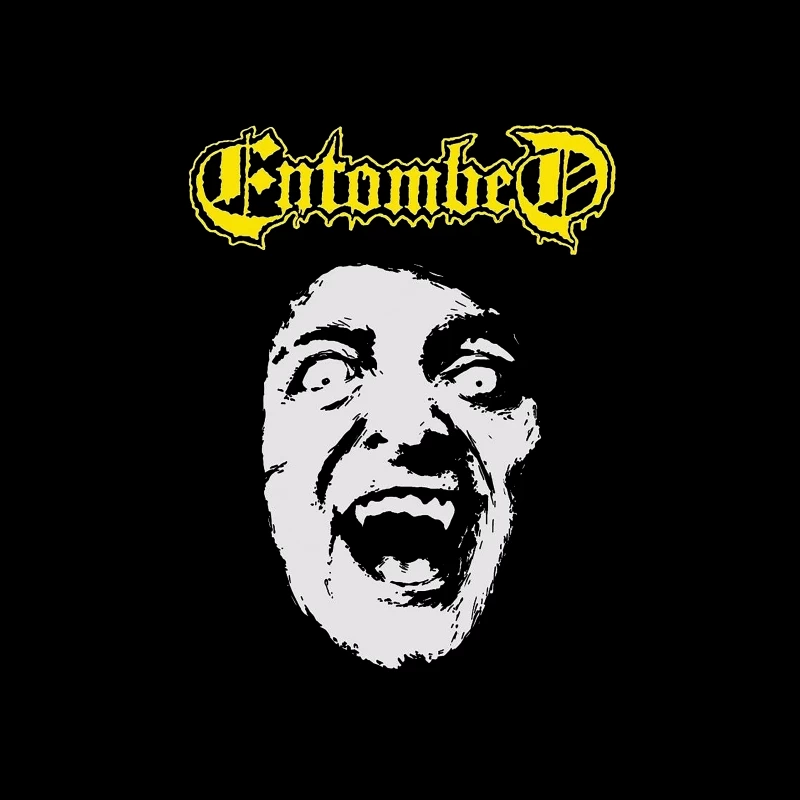 Entombed Swedish Death Metal Throw Pillow