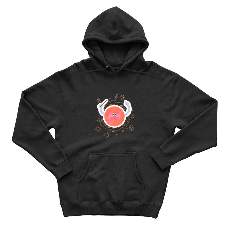 Musikalisches Trommelwesen Herren Pullover Hoodie