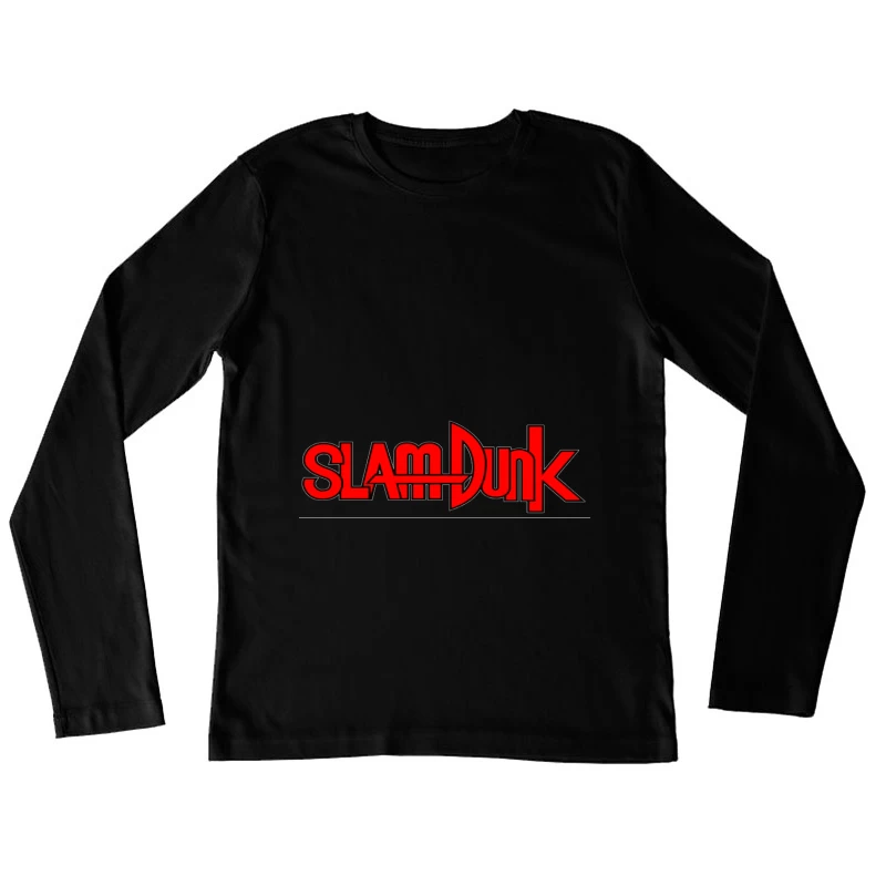Slam Dunk Logo - Basketball Anime Female Long Sleeve T-Shirt