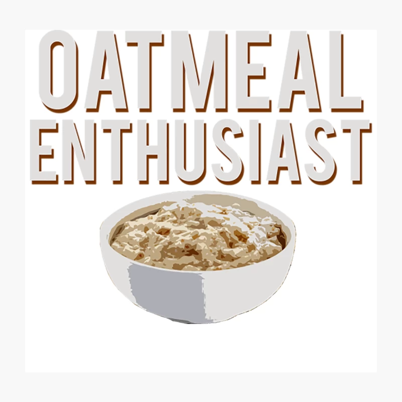 Oatmeal Enthusiast Throw Pillow