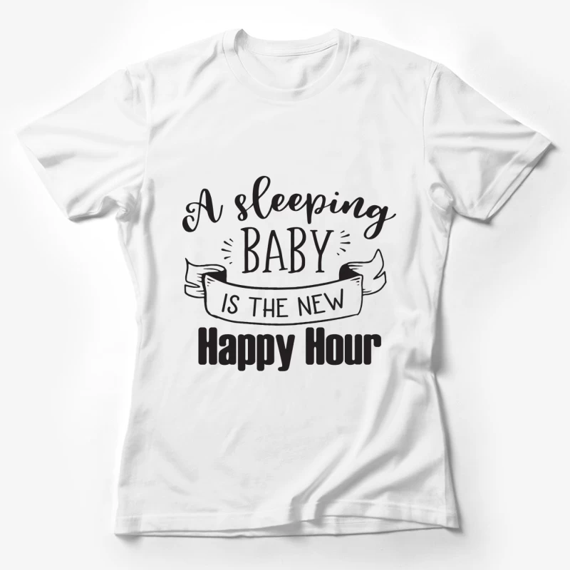 Le bonheur d'un bébé endormi Femme T-Shirt