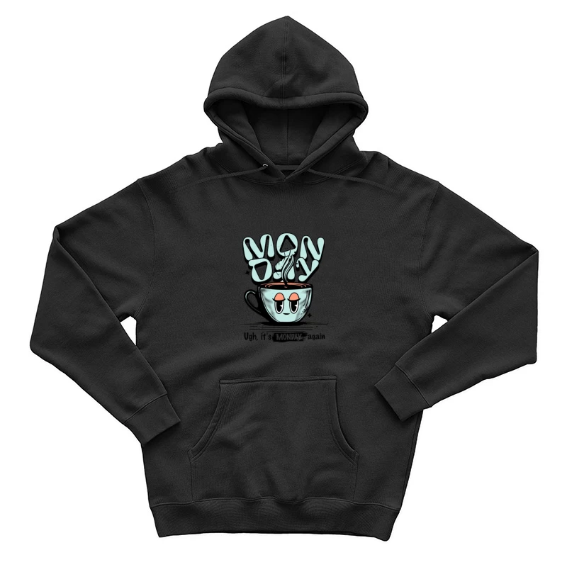 Illustration de tasse de café du lundi matin Homme Sweat à capuche