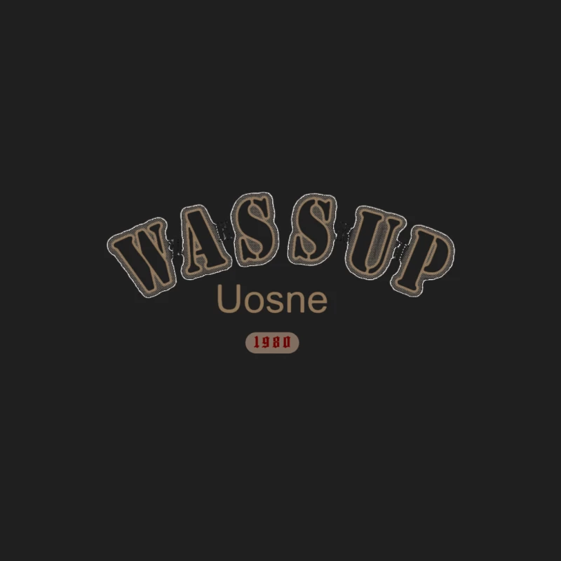 Wassup Design mit Retro-Look Herren Tanktops
