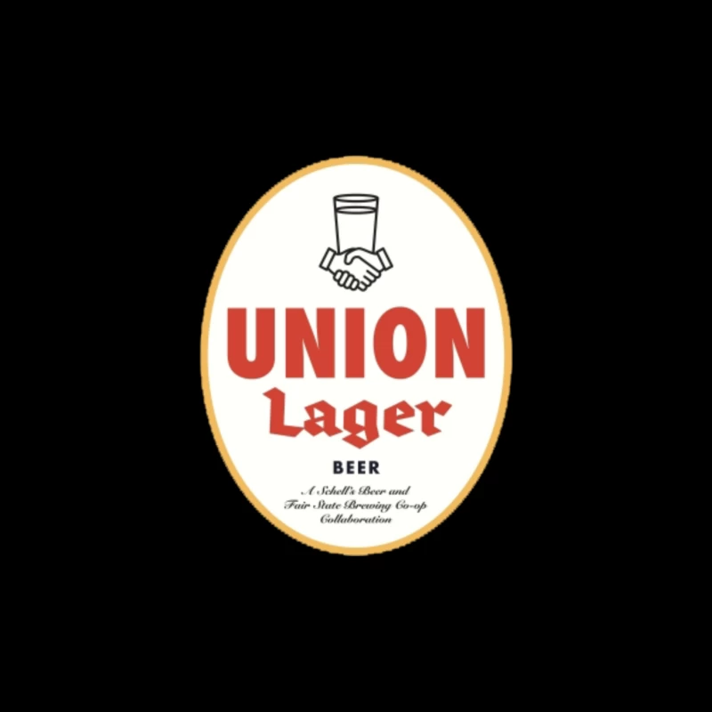 Union Lager Beer 2 Throw Pillow