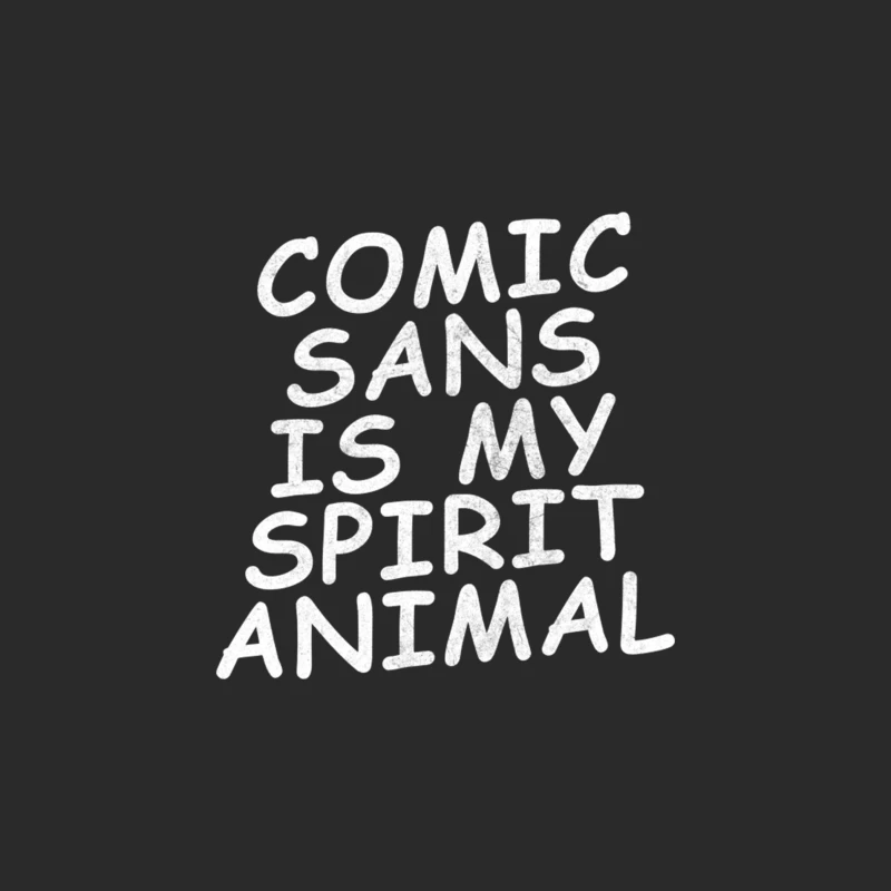comic sans is my spirit animal Baseball Cap