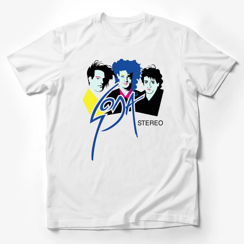 Soda Stereo 2 Male T-Shirt