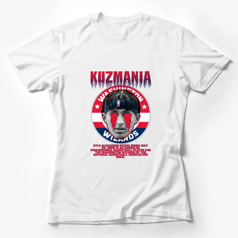 Kuzmania - Kyle Kuzma Artwork Female T-Shirt