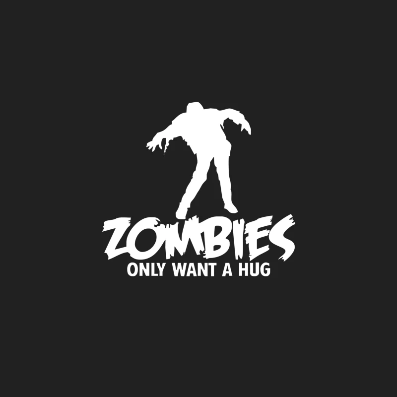 ZOMBIES ONLY WANT A HUG BAD TASTE HALOWEEN ZOMBIE POP CULTURE GIFT Bucket Hat