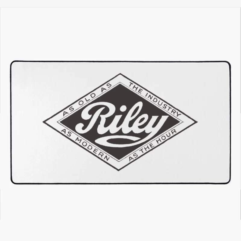 Classic Car Logos - Riley Desk Mat