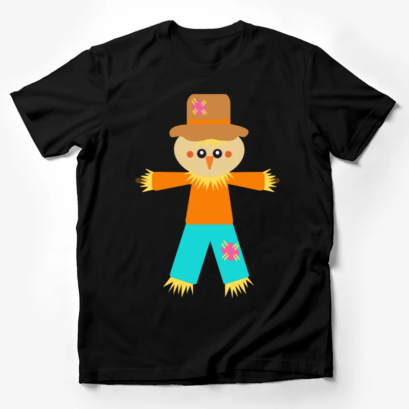 Épouvantail coloré avec chapeau Homme T-Shirt