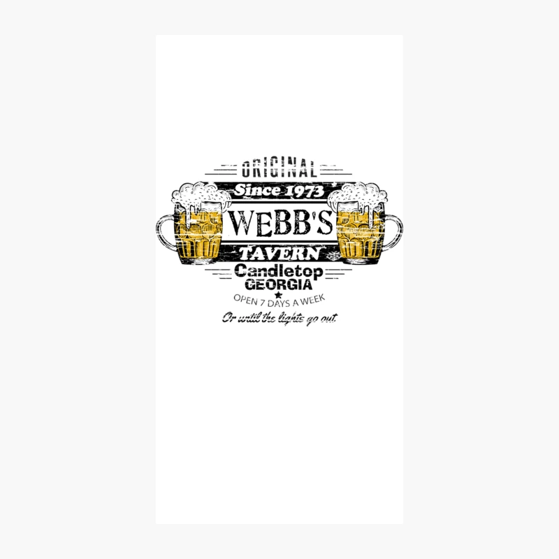 Webb_s Tavern, wood texture distressed iPhone Case