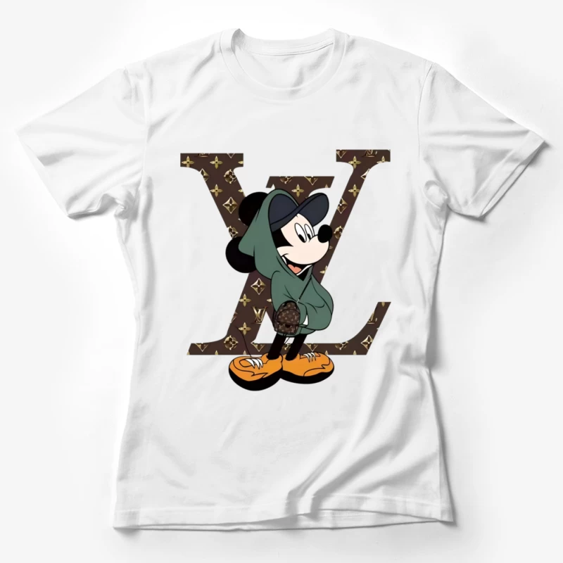 Mickey-Trend mit Luxus-Design Damen T-Shirt