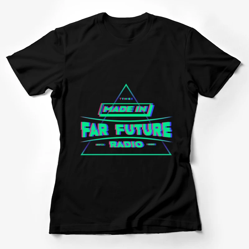 Made in Far Future Radio Logo Damen T-Shirt