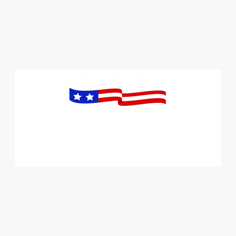 Patriotic American Flag Ribbon Design Coffee Mug
