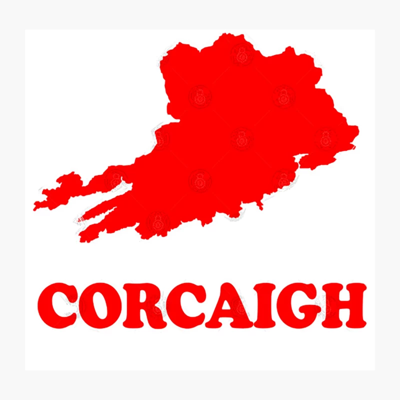 County CorkCorgaigh Irish Pride Throw Pillow
