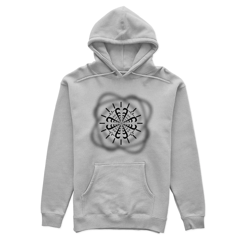 Abstract Female Pullover Hoodie