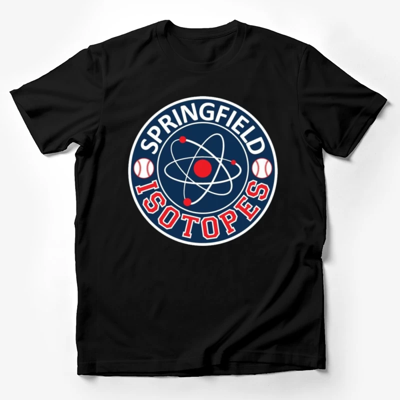 Springfield Isotopes Baseball 2 Male T-Shirt